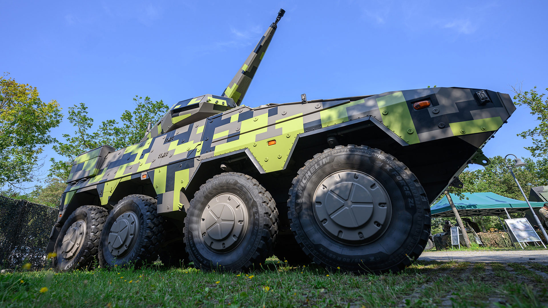 Rüstungsaktien unter Druck: Rheinmetall und TKMS mit Verlusten (Foto: Robert Michael/picture alliance/dpa)