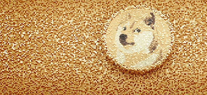 Dogecoin steigt: Musks "Happy Meal"&#8209;Tweet beflügelt Hundewährung (Foto: Börsenmedien AG)