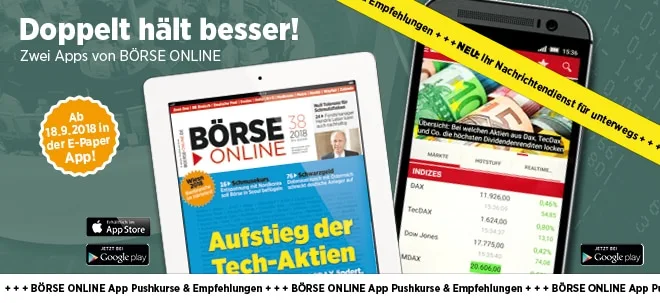 Die neue BÖRSE ONLINE‑Ausgabe steht ab sofort als Download zur Verfügung (Foto: Börsenmedien AG)