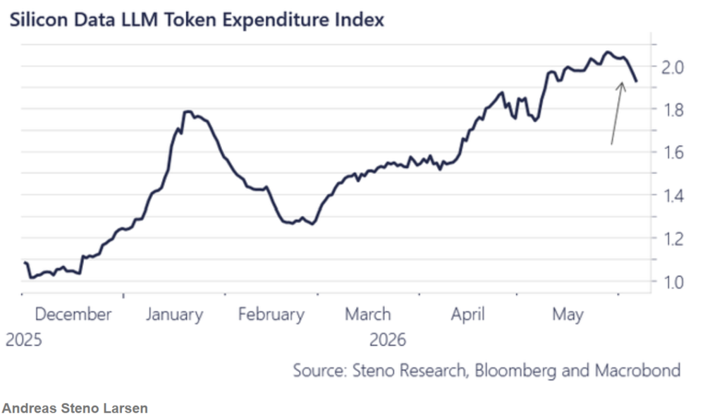 Silicon Data LLM Token Expenditure Index