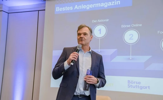 DER AKTIONÄR'a en iyi yatırım dergisi olarak Alman Sertifika Ödülü 2025