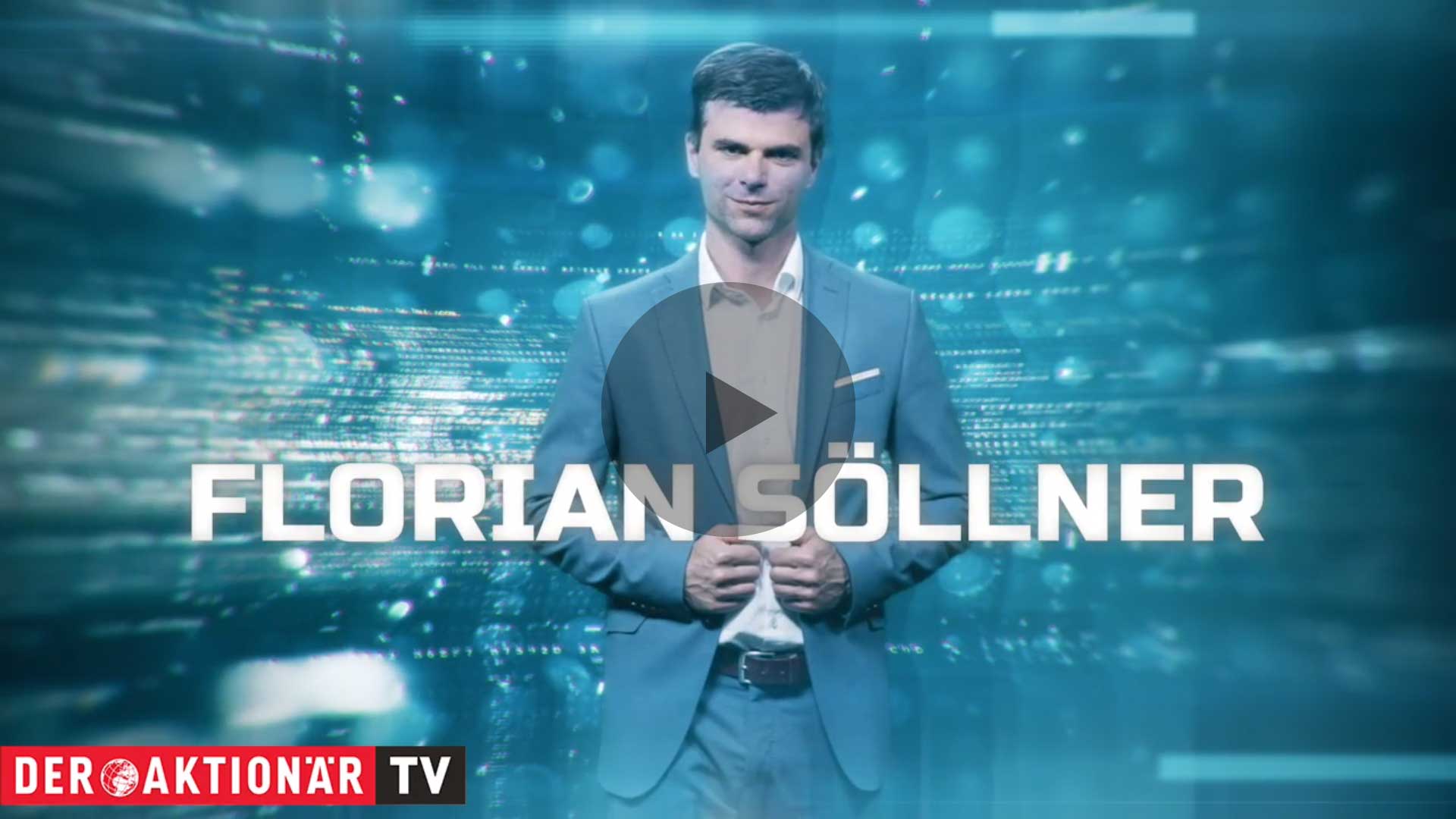 Florian Söllner bei DER AKTIONÄR TV