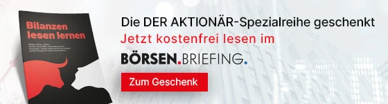 Banner Börsen.Briefing. Newsletter Anmeldung Geschenk Expertenserie Bilanzen lesen lernen