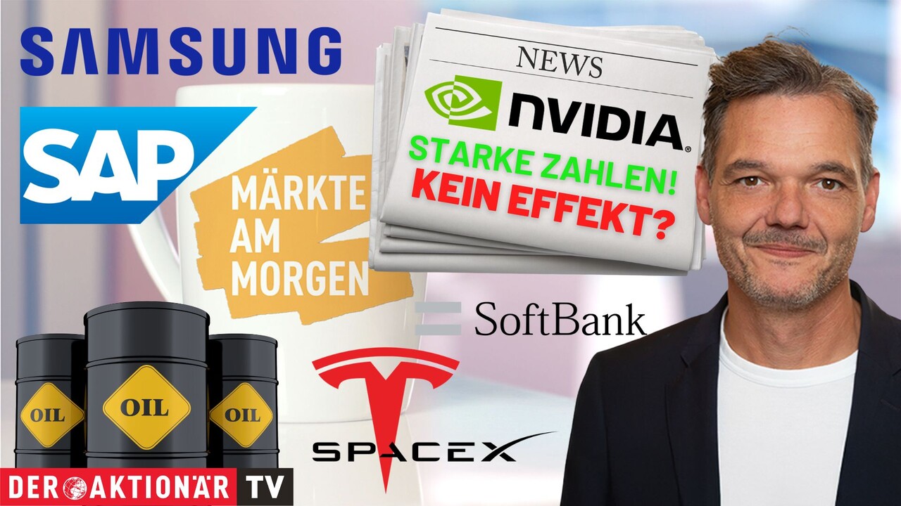 Opening Bell: Wall Street startet im Minus; Nvidia, Arm Hldg., D-Wave Quantum, IBM, Eli Lilly, Rocket Labs, Nio, Walmart im Fokus