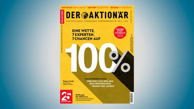 AKTIONÄR Nr. 44/21: Eine Wette, 7 Experten, 7 Chancen auf 100%