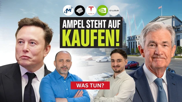 Tesla bald 550 USD? | Tesla | Silber | Nvidia | D‑Wave Quantum | Micron Technology
