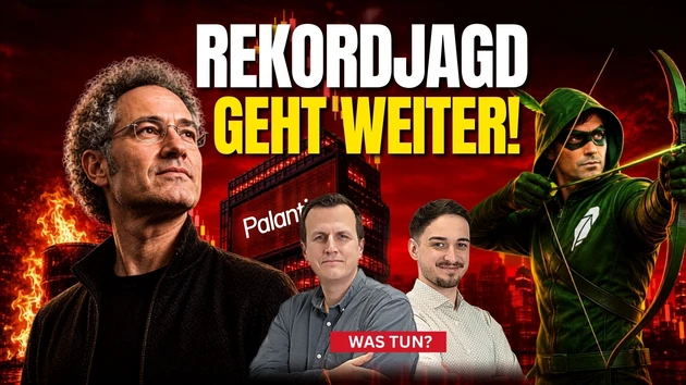 Palantir: Aktie explodiert nach Zahlen! Brent‑Öl, DAX, Nasdaq 100, Robinhood im Check