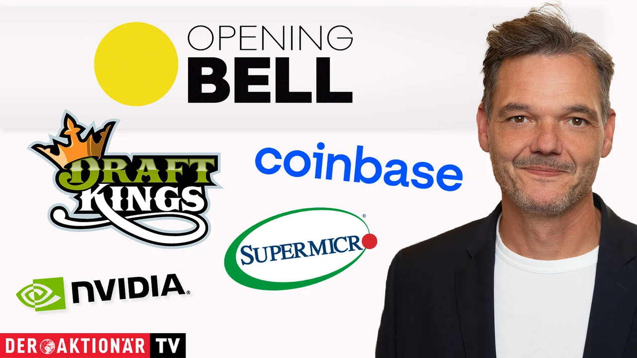 Opening Bell: US Tech-Aktien von höheren Erzeugerpreisen unbeeindruckt; Nvidia, Super Mico, Draft Kings, Coinbase im Fokus