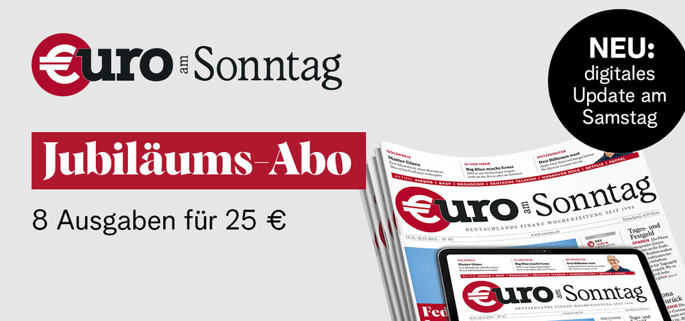 €uro am Sonntag Jubiläums-Abo