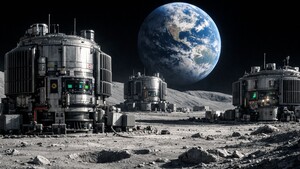 Atomreaktoren auf dem Mond: Neuer Milliardenmarkt oder Geldgrab?  / Foto: Sora