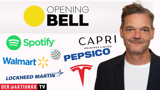Opening Bell: US‑Börsen bauen Vortagesgewinne aus; Tesla, Apple, Tapestry, Capri Holding, Spotify, Walmart, Affirm, Pepsi im Fokus