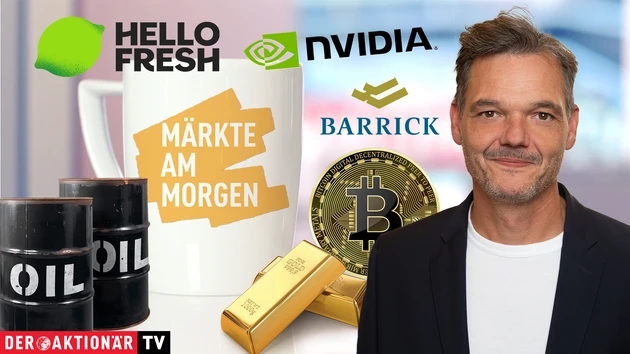 Märkte am Morgen: DAX vor US‑Inflationsdaten stabil; Öl, Gold, Bitcoin, Barrick Gold, Nvidia, HelloFresh, Renk, Kongsberg im Fokus