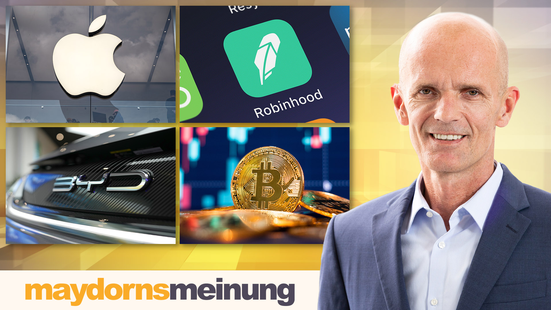 Maydornsmeinung: Bitcoin, Robinhood, Beyond Meat, Nel, Nvidia, Apple ...