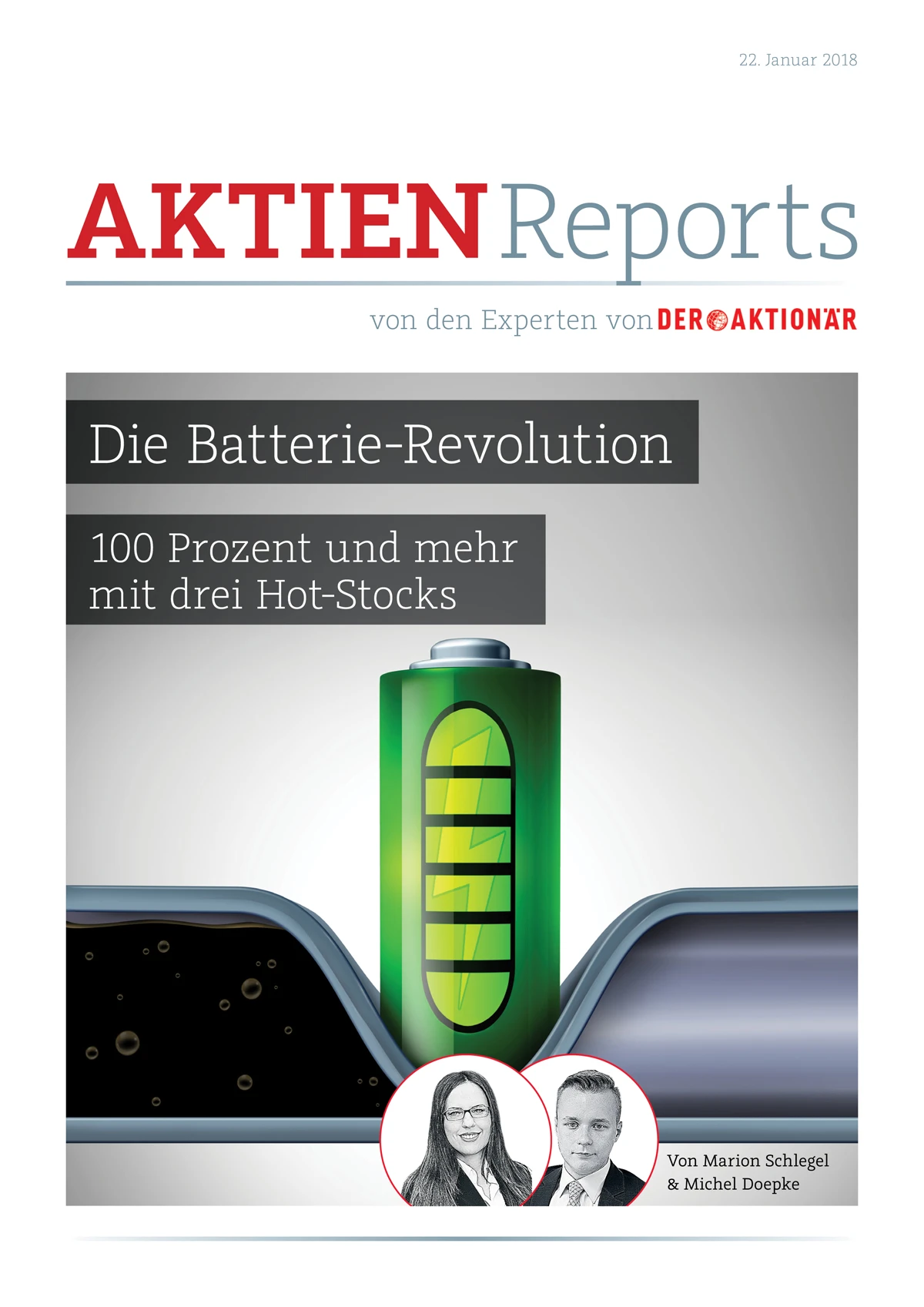 Die Batterie-Revolution: 100 Prozent und mehr mit drei Hot-Stocks