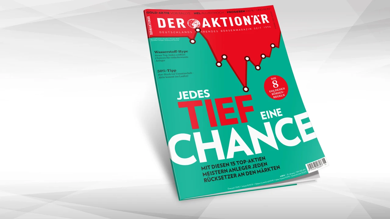Jedes Tief eine Chance: Mit diesen 15 Top-Aktien meistern Anleger jeden Rücksetzer an den Märkten