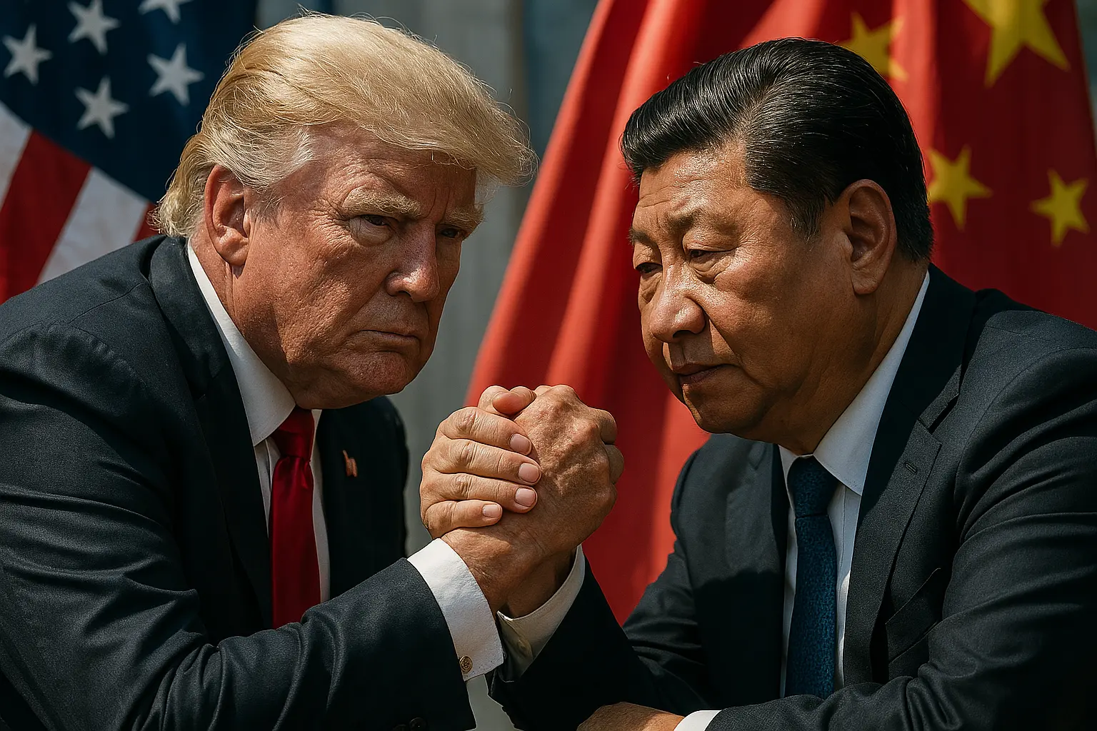Trump trifft Xi: Auf diese sechs Entscheidungen wartet die Börse  (Foto: ChatGPT/Sora)