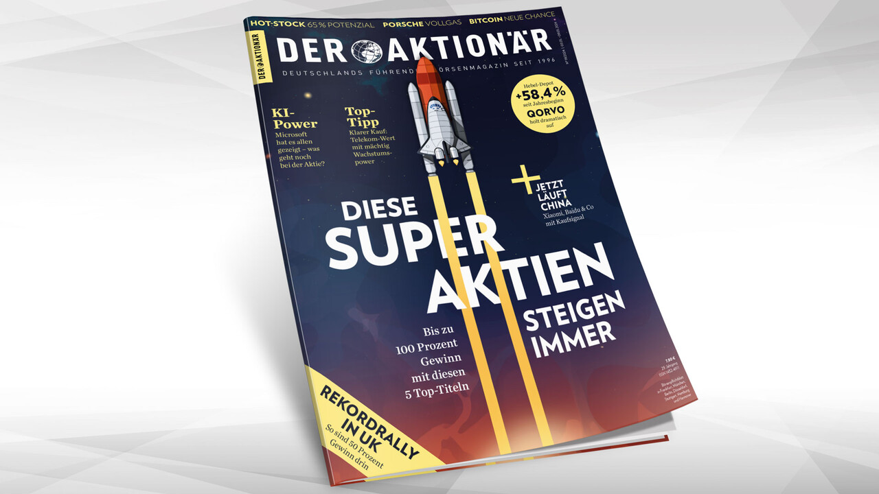 Diese Super-Aktien steigen immer: Bis zu 100 Prozent Gewinn mit diesen 5 Top-Titeln