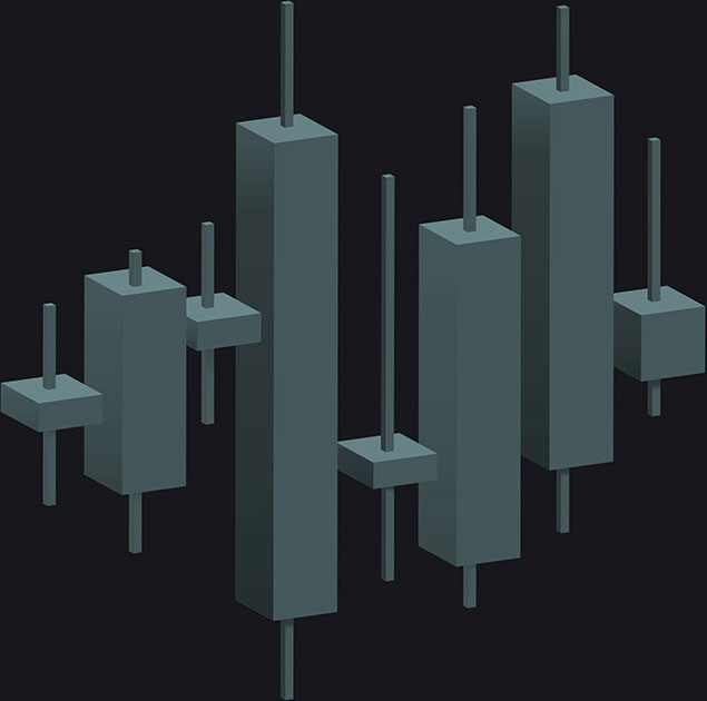 Illustration Candlestick-Chart