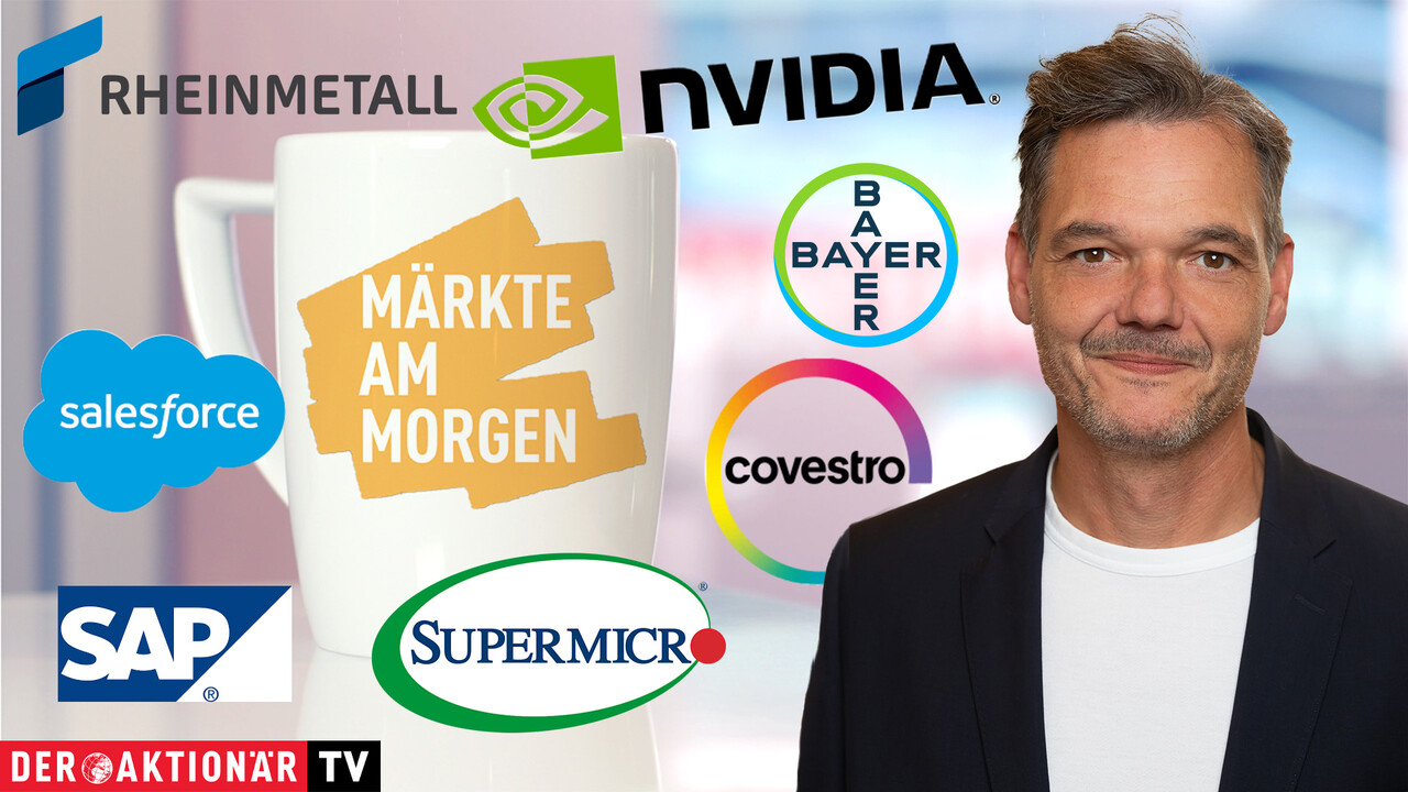 Märkte am Morgen: DAX startet nach Rekordversuch behauptet; Nvidia, Salesforce, Super Micro, SAP, Rheinmetall, Bayer, Covestro im Fokus