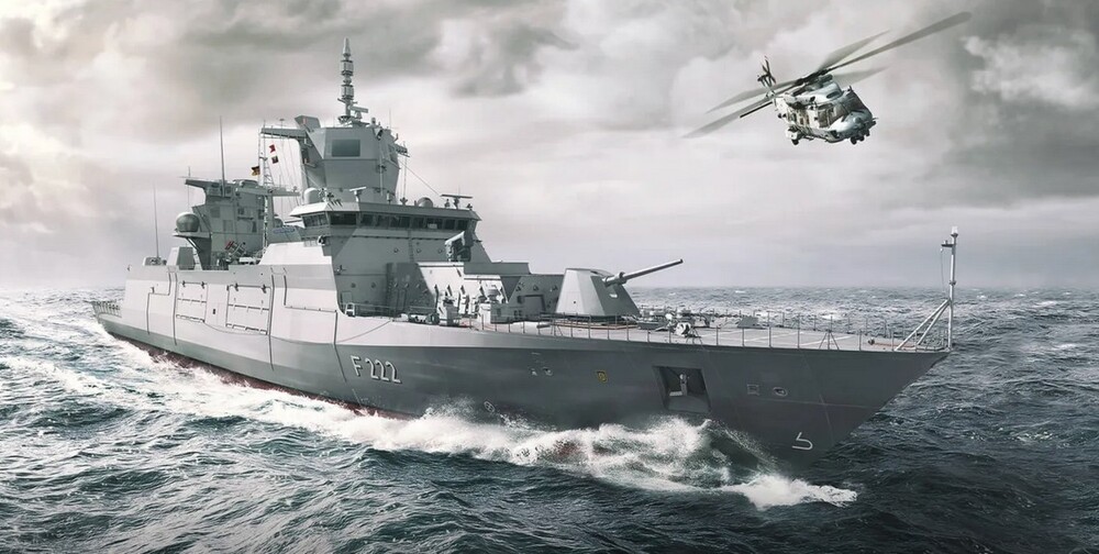 Fregatte F-125 von NVL, die nun zu Rheinmetall gehören