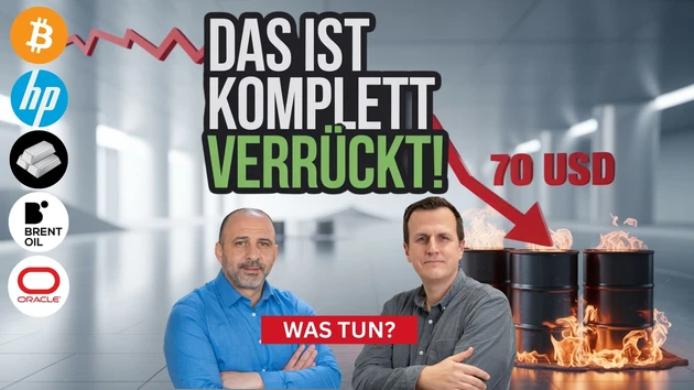 Nach Trump‑Rede spielt alles verrückt! Bitcoin, Brent‑Öl, Silber, Oracle, Hewlett Packard im Check