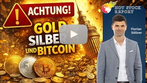 Gold, Silber ‑ das ist beim Bitcoin anders! Crash‑Warnung vom Experten  / Foto: HSR/Grok
