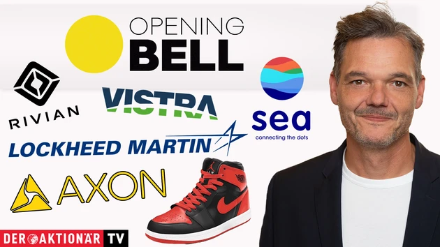 Opening Bell: Job‑Daten beflügeln Wall Street; Rivian, Nike, Axon Enterprise, Sea, Vistra Energy, Lockheed Martin im Fokus