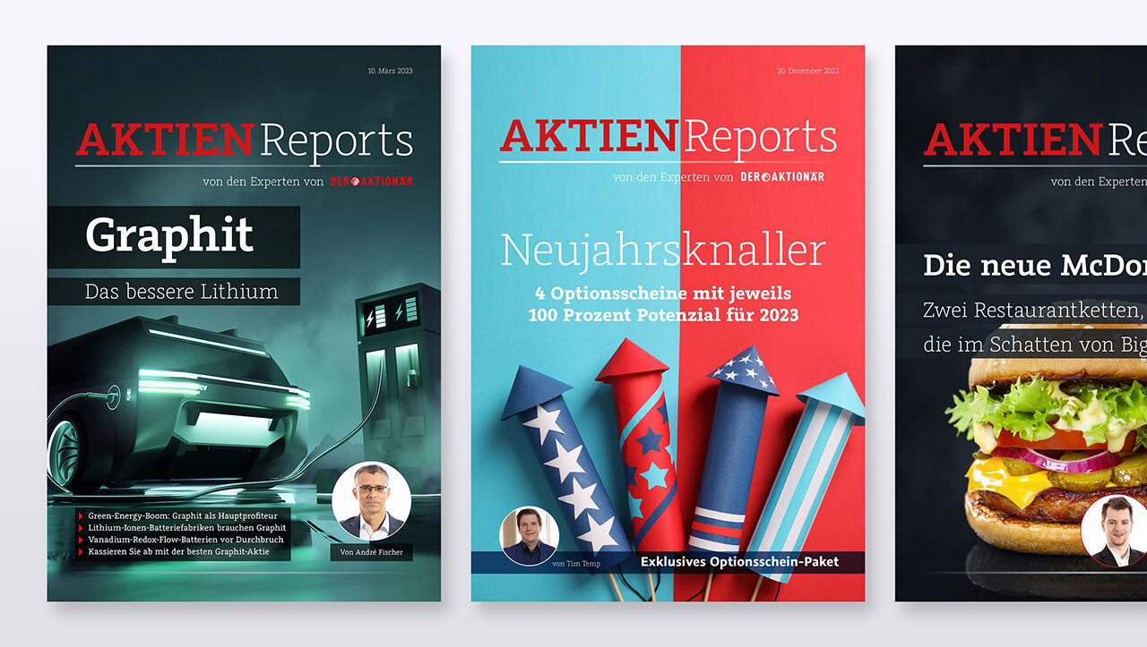Cover Aktien-Reports