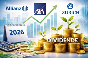 Allianz, AXA und Co: So viel Dividende winkt 2026  / Foto: ChatGPT
