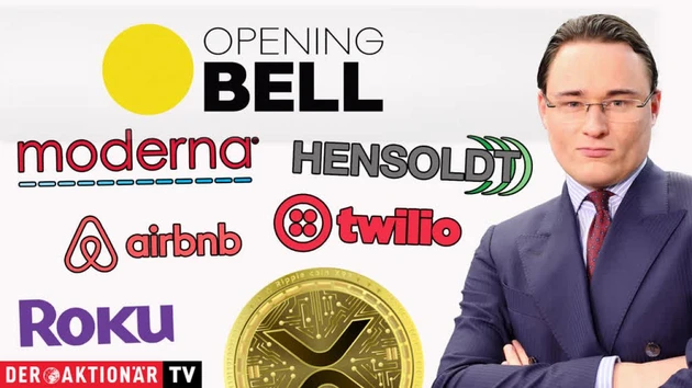 Opening Bell: Hensoldt, XRP, Tencent, Meta, GameStop, Moderna, AirBnB, Coinbase, Palo Alto, Twilio, Informatica, DaVita, Roku