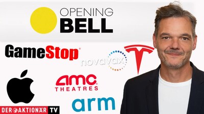 Opening Bell: GameStop, AMC Entertainment, Tesla, Apple, Nvidia, Arm Holdings, Novavax