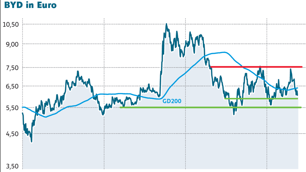 Byd Aktie Es Geht Weiter Abwarts Was Tun Der Aktionar