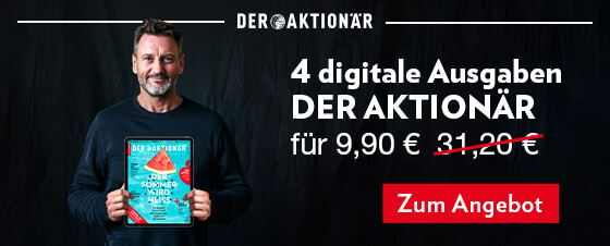 4 digitale Ausgaben DER AKTIONÄR