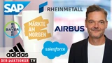 DAX: Märkte am Morgen: DAX verteidigt 25.000‑Punkte‑Marke ab; Dow Jones, Salesforce, Micron Technology, SAP, Bayer, Adidas, Airbus, Nordex, Rheinmetall im Fokus