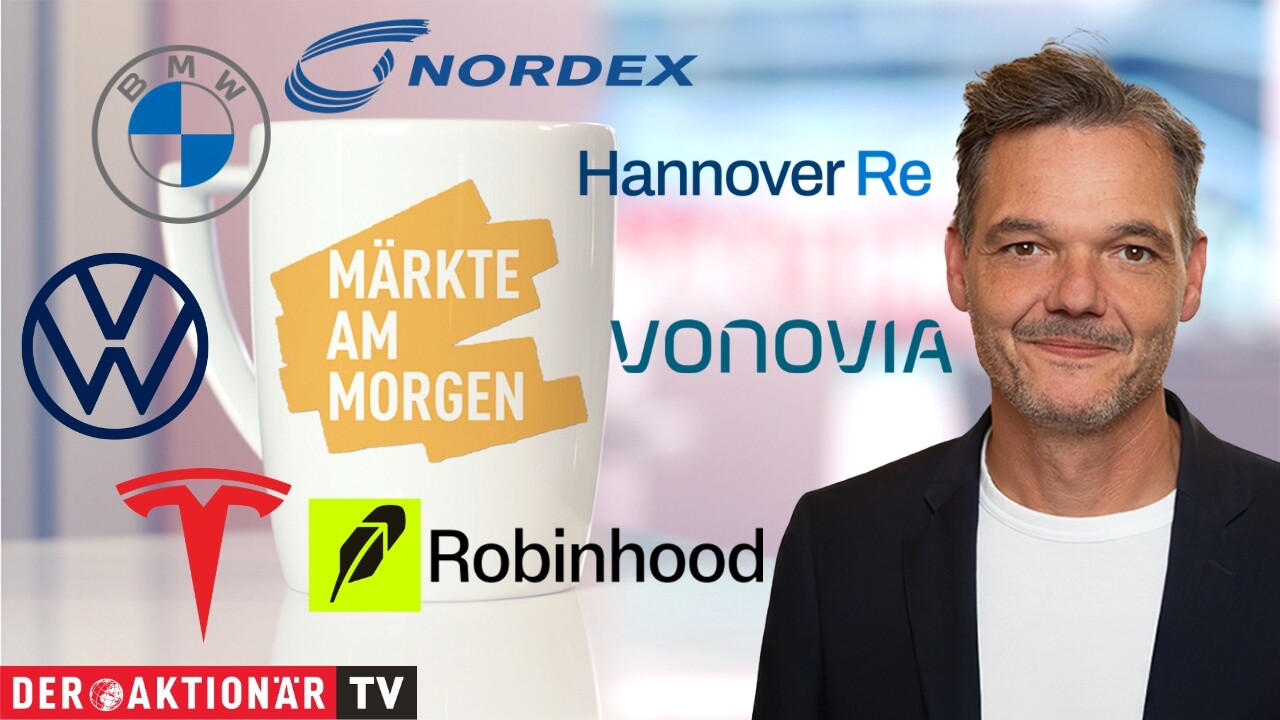 Robinhood, Vonovia, Aroundtown, Hannover Rück, Nordex, Volkswagen, BMW