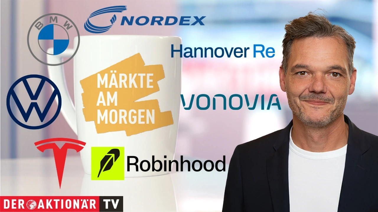 Märkte am Morgen: DAX kämpft zum Wochenauftakt mit 26.000‑Punkte‑Marke; Bitcoin, Brent‑Öl, Robinhood, Vonovia, Aroundtown, Hannover Rück, Nordex, Volkswagen, BMW im Fokus