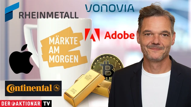 Märkte am Morgen: DAX behauptet 18.000er‑Marke; Bitcoin, Gold, SP500, Apple, Adobe, Rheinmetall, MunichRe, Continental, Mercedes, Vonovia im Fokus
