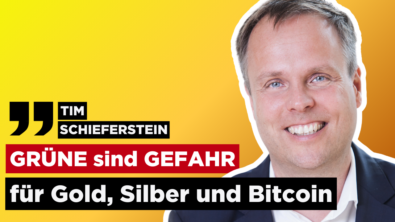 "Diese gefährliche Idee für Gold, Silber und Bitcoin haben Grüne Politiker jetzt", warnt Experte (Foto: )