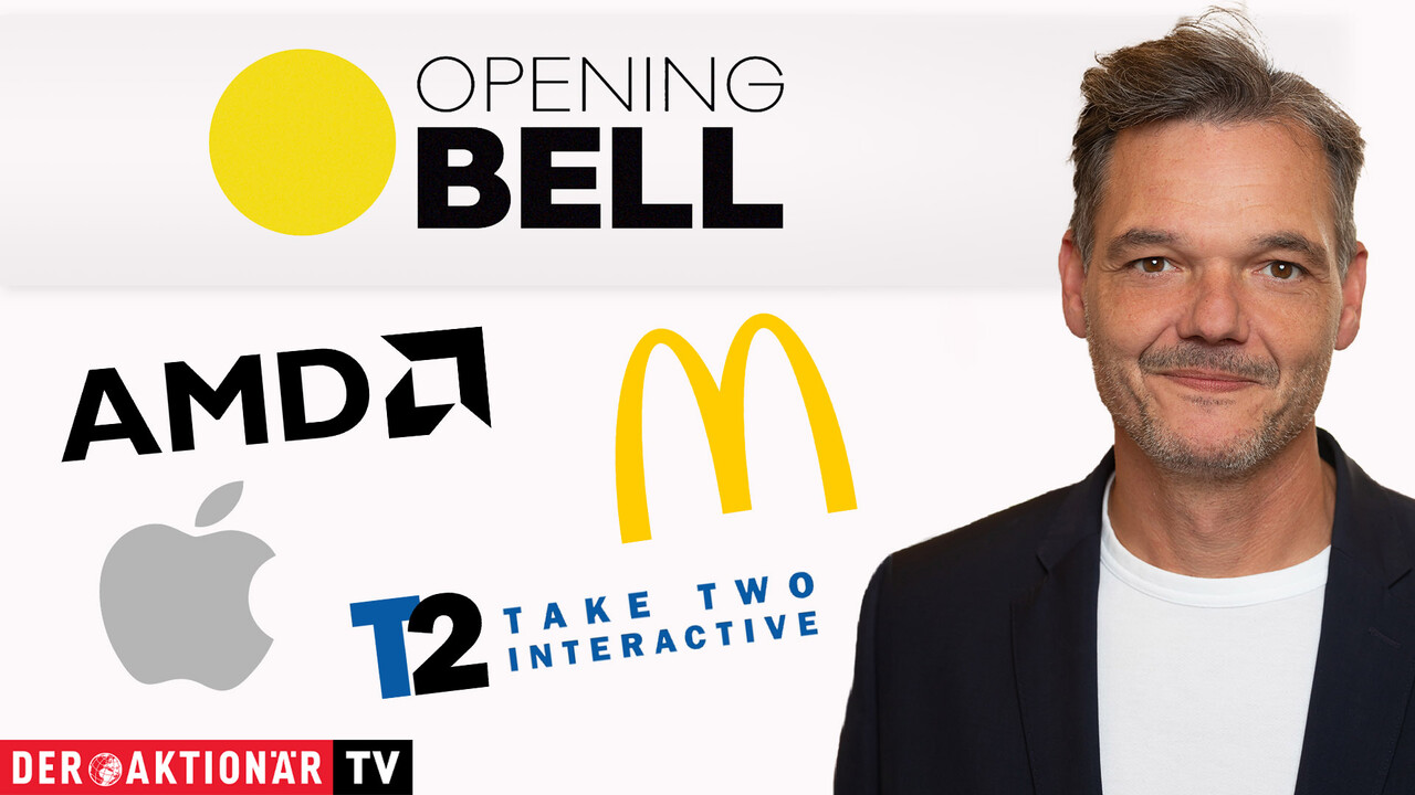 Opening Bell: Gespanntes Warten auf Job-Bericht; McDonald's, AMD, Apple, Take-Two Interactive im Fokus