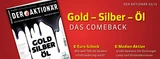 DAX: Gold, Silber und Öl: Das Comeback! +++ Außerdem: Die beste Immobilienaktie für 2015