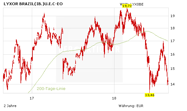 Brasilien Wildes Auf Und Ab Der Aktionar