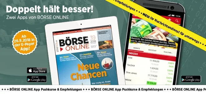 Die neue BÖRSE ONLINE&#8209;Ausgabe steht ab sofort als Download zur Verfügung (Foto: Börsenmedien AG)