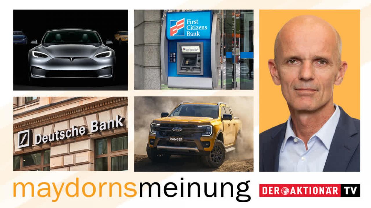 Maydorn Dt. Bank, First Citizens, Tesla, Ford, BYD, VW, Liontown