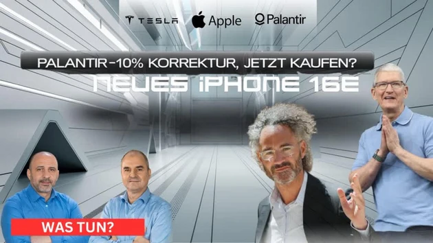 Weiter nachkaufen? Apple, Tesla, Palantir, DAX in der Analyse