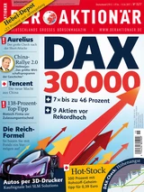 DAX: DAX 30.000: Mit diesen Aktien starten Anleger durch +++ Die Reich‑Formel: So bauen Sie mit Fonds ein Vermögen auf +++ 138‑Prozent Top‑Tipp: Biotech‑Firma vor Zulassungsentscheid +++ News zu Aurelius, Deutsche Bank, Tesla & Co!