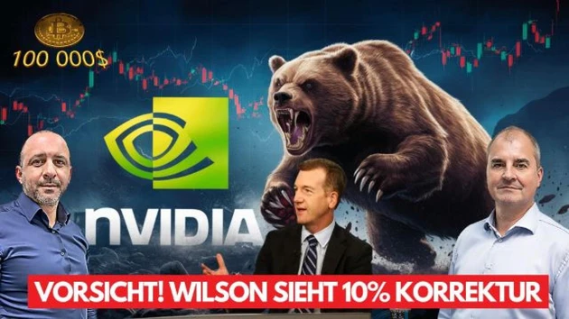 Aktienmärkte: Mike Wilson sieht 10%‑Korrektur! Bitcoin bald bei 100.000 USD?