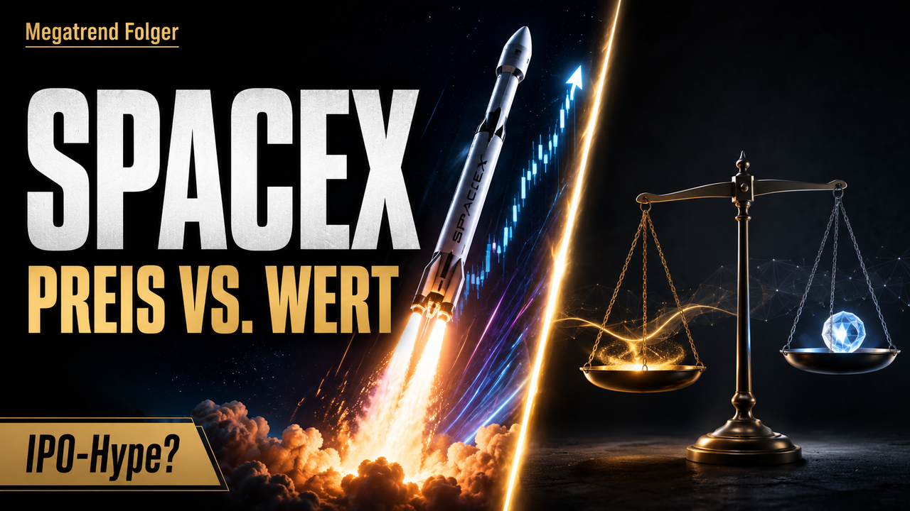 Megatrend Folger: SpaceX und der Unterschied zwischen Preis und Wert