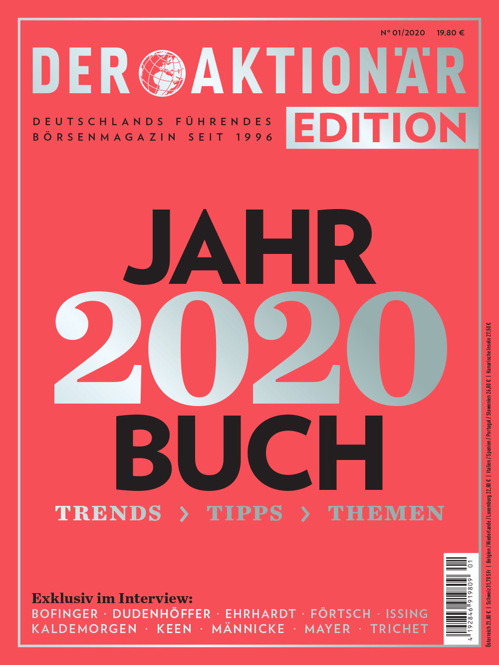 DER AKTIONÄR Jahrbuch 2020