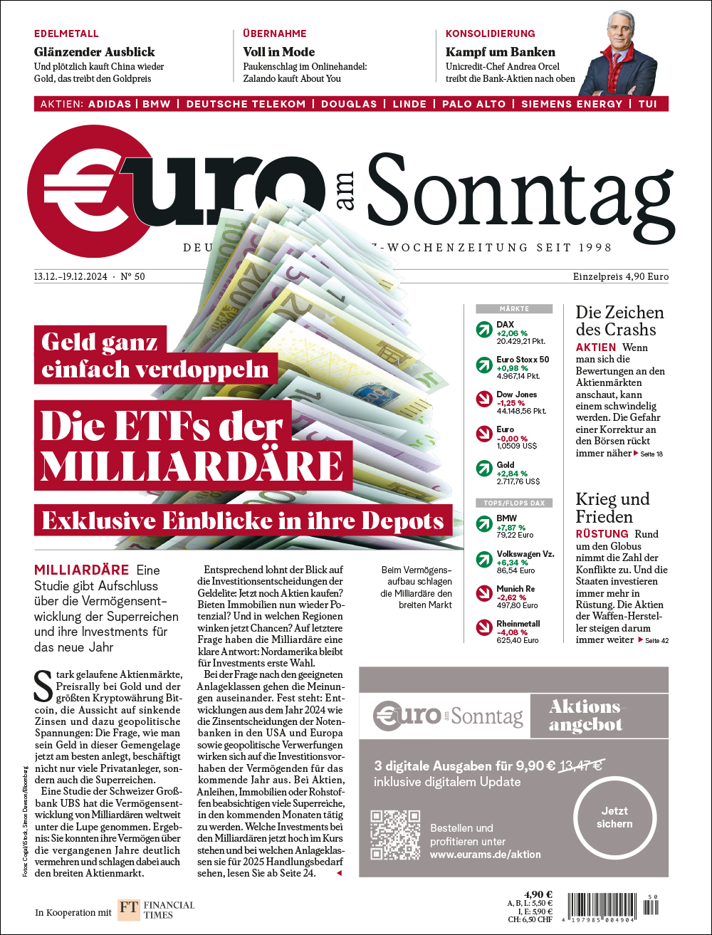 €uro am Sonntag Ausgabe 50/2024