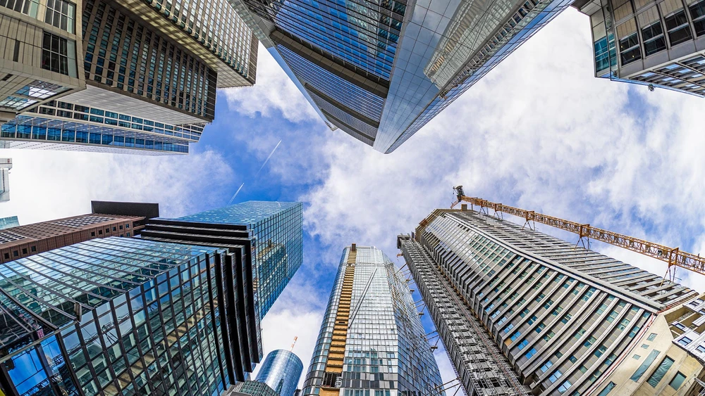 Banken Skyline Frankfurt